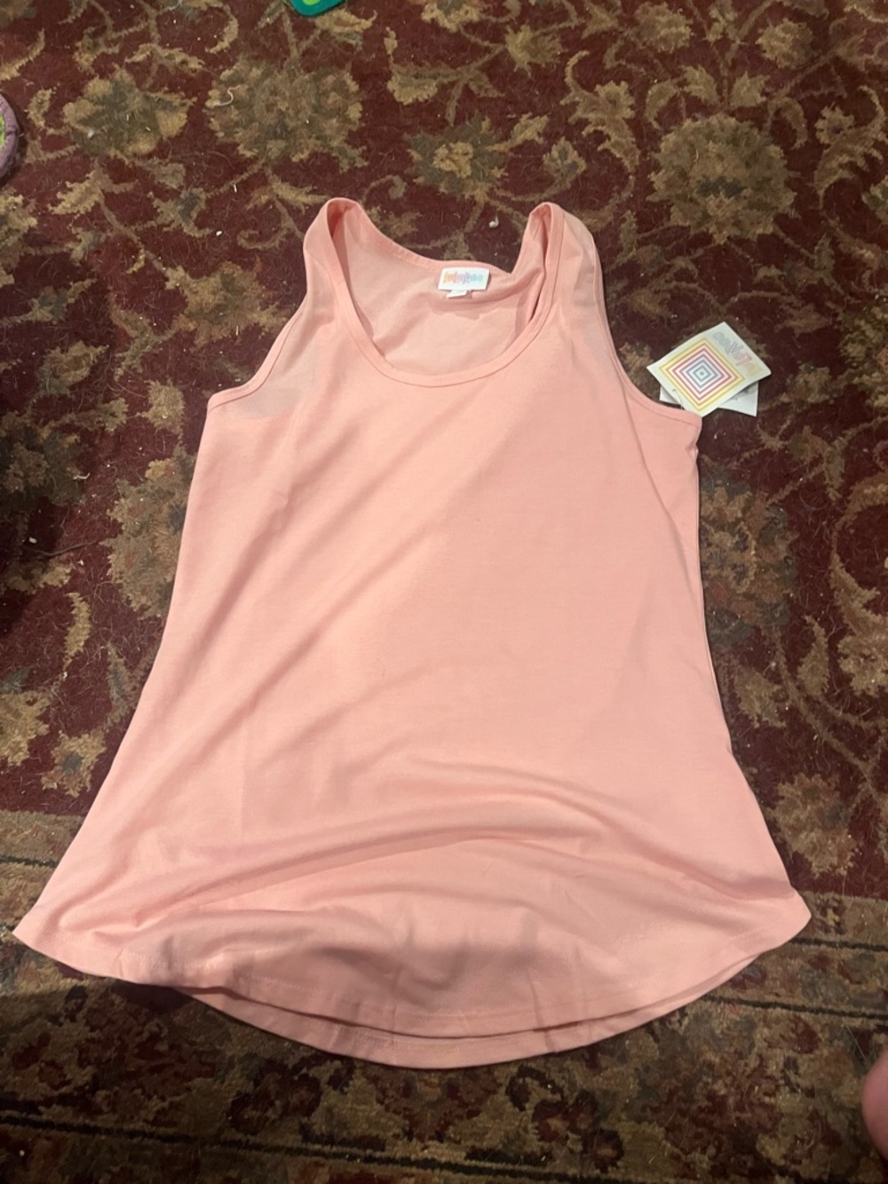 LuLaRoe Tank Top - Blush Pink Size Medium